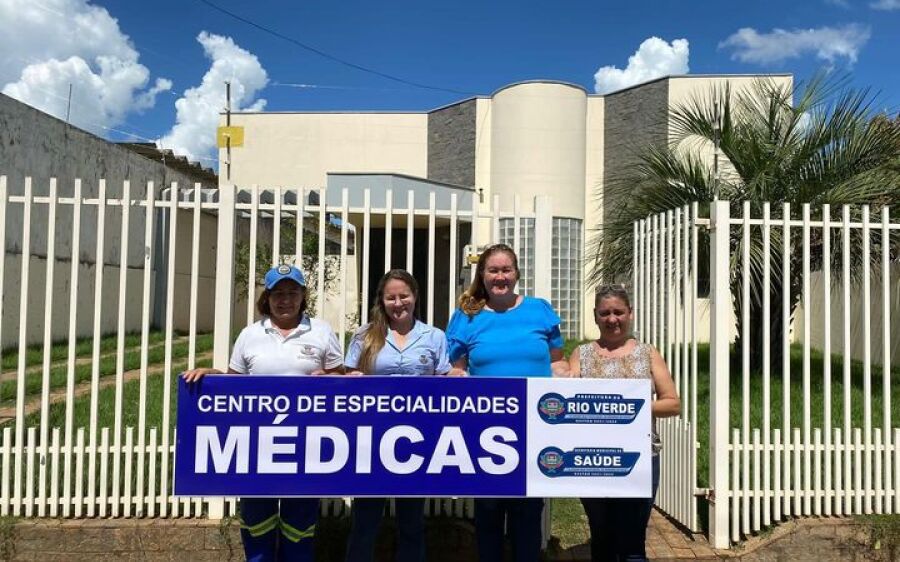 Secretaria de Saúde de Rio Verde realiza a implantação do Centro de Especialidades Médicas. 