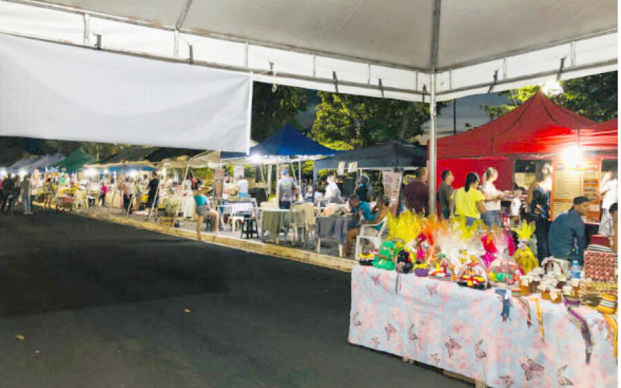 Feira da Concha em Coxim comemora 8 anos com muita festa e atrações culturais
