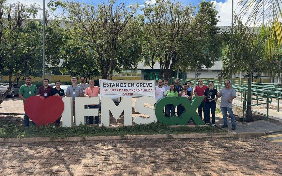 IFMS, campus Coxim,  adere à greve nacional de  servidores da educação