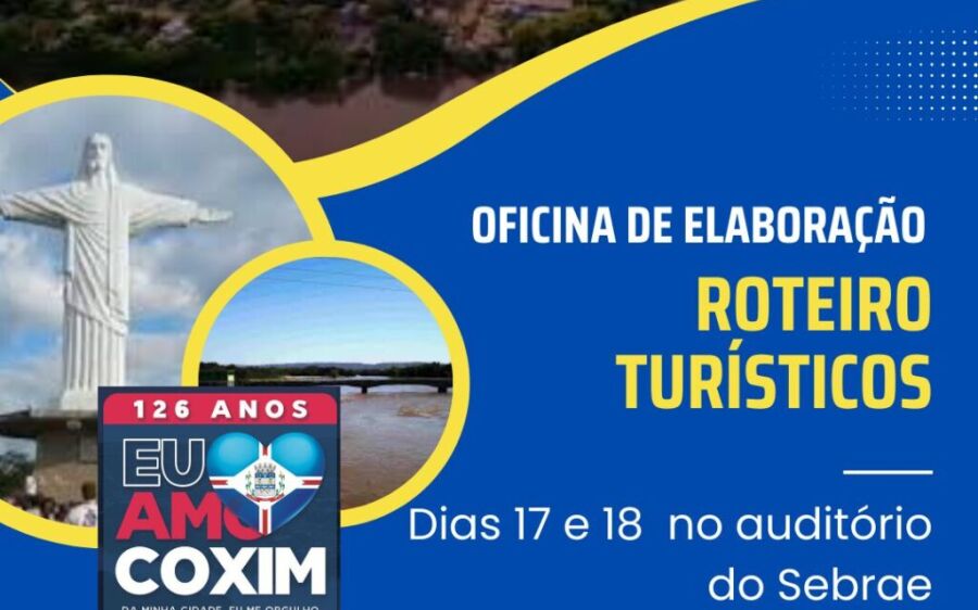 COMTUR e Gerência de Turismo oferecem Oficina de Elaboração de Roteiros Turísticos