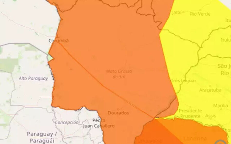 Terça-feira deve ser de mais pancadas de chuva em Mato Grosso do Sul