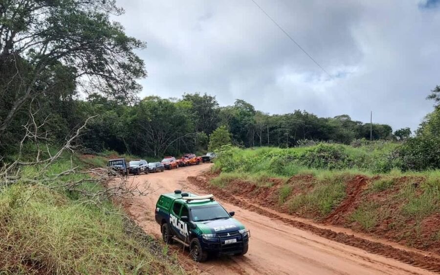 Quinto dia de buscas prosssegue sem pistas do homem desaparecido em São Gabriel do Oeste
