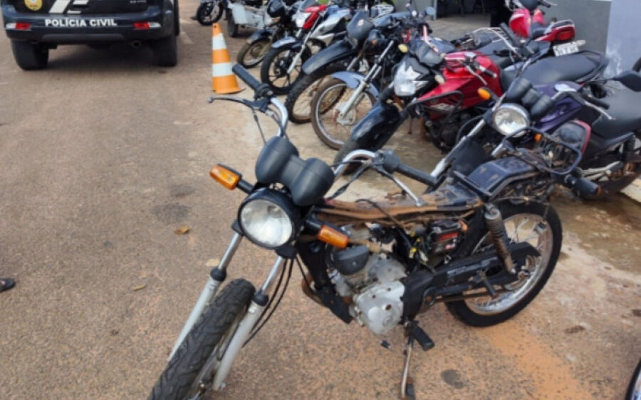 Polícia Civil apreende motocicleta adulterada e indicia o proprietário