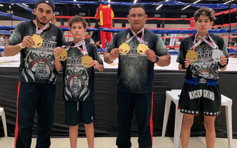 Academia Coxinense é destaque no Campeonato Estadual de Kickboxing