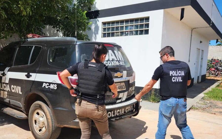 Delegacia de Atendimento à Mulher de Coxim prende dois por abuso sexual  contra menina  de 11 anos