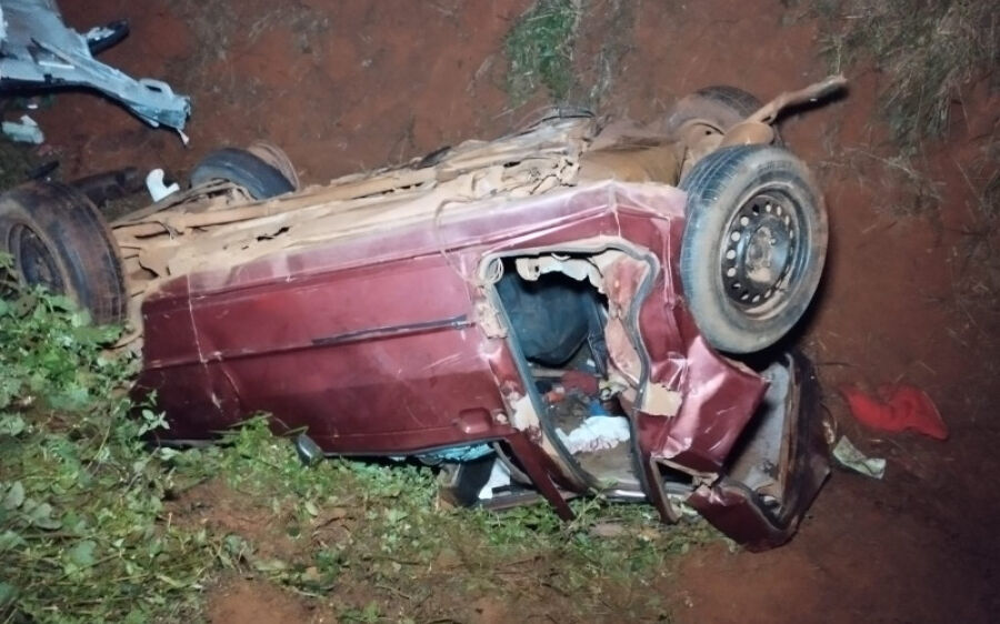 Acidente envolvendo família de Coxim deixa uma mulher e um bebê mortos