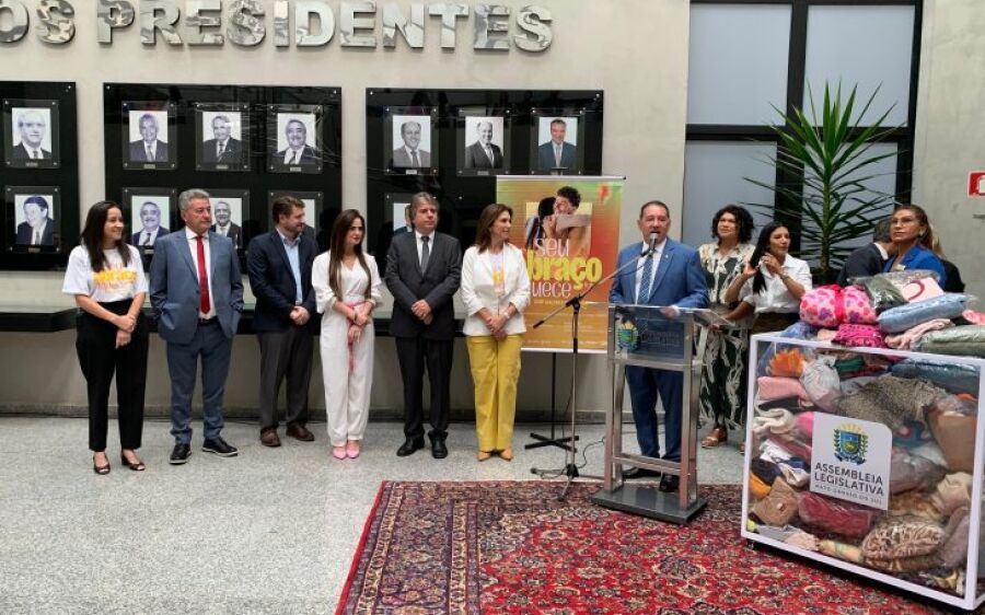 Governo e Assembleia Legislativa se unem na campanha Seu Abraço Aquece