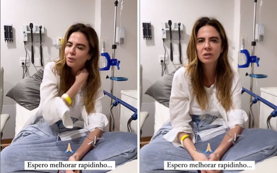 Luciana Gimenez é hospitalizada