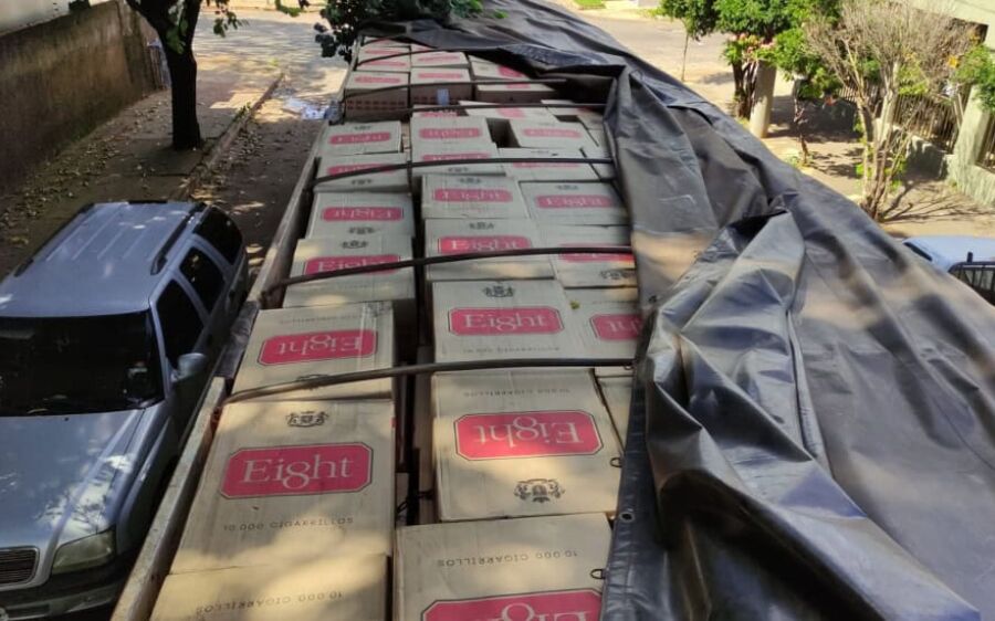 Homem é preso com 325 mil maços de cigarro sem documentação legal em Campo Grande