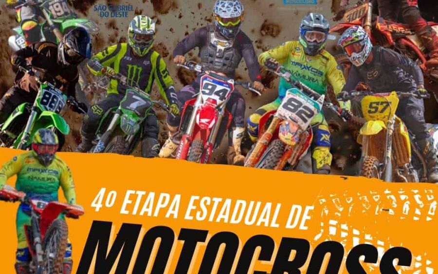 São Gabriel do Oeste sedia neste mês a quarta etapa do Campeonato Estadual de Motocross