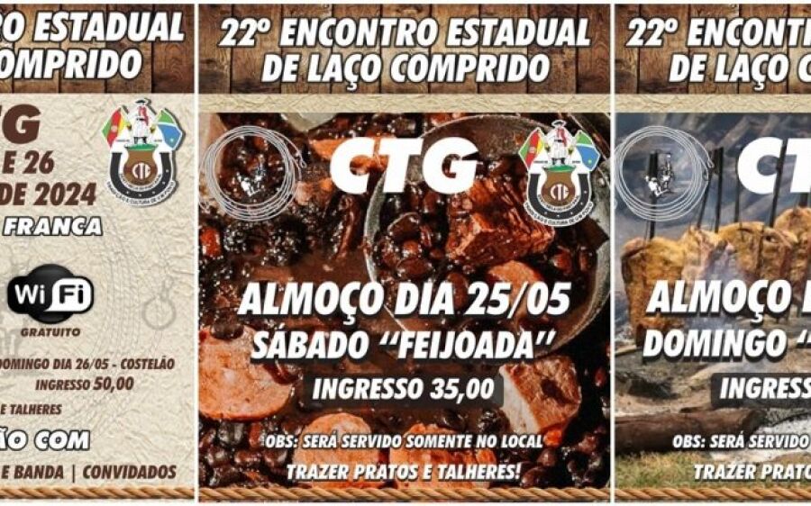 Tradição e destreza: CTG de Coxim sedia o 22º Encontro Estadual de Laço Comprido