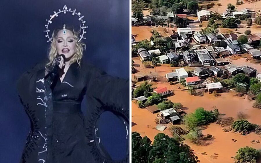 Governo do Rio Grande do Sul desmente doação de Madonna para vítimas das enchentes