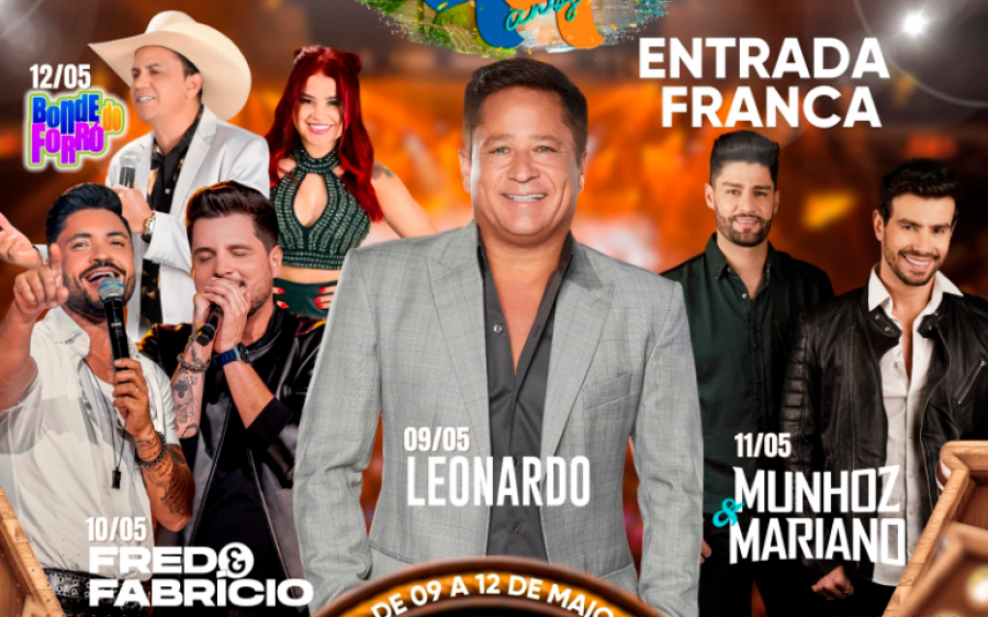 3ª Expo Rica começa hoje com rodeio e show de Leonardo em Costa Rica