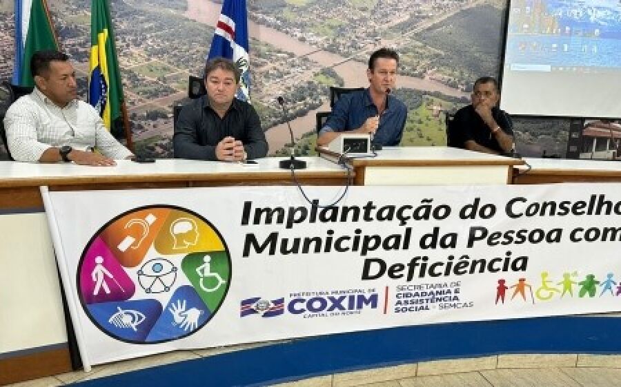 Seminário marca caminho para criação do Conselho Municipal da Pessoa com Deficiência em Coxim