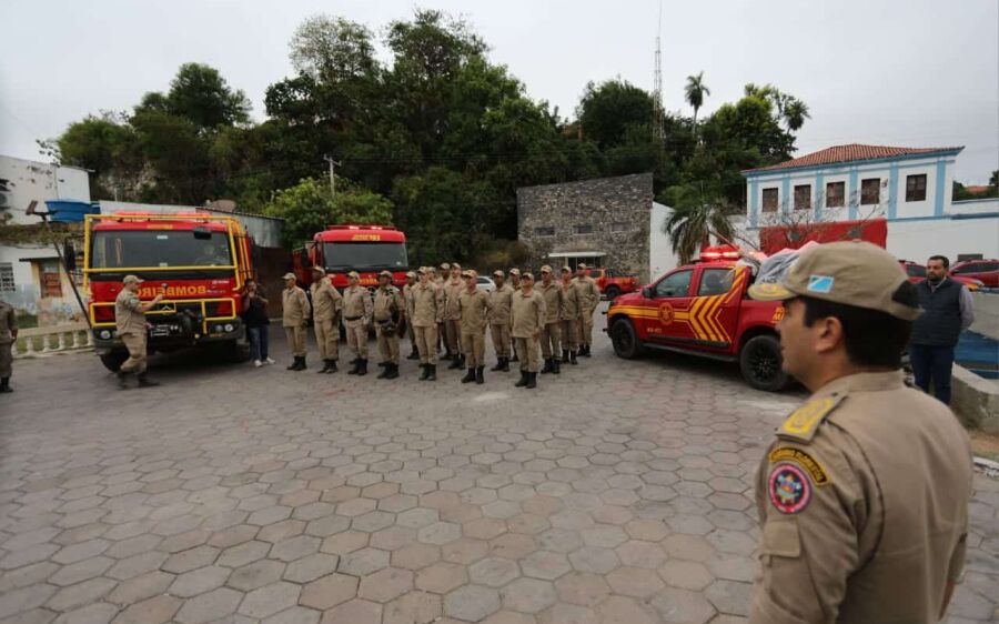 Para combater incêndios florestais no Pantanal, Governo instala bases dos bombeiros em 13 áreas