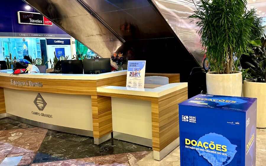  Shopping arrecada doações para enviar às famílias do Rio Grande do Sul