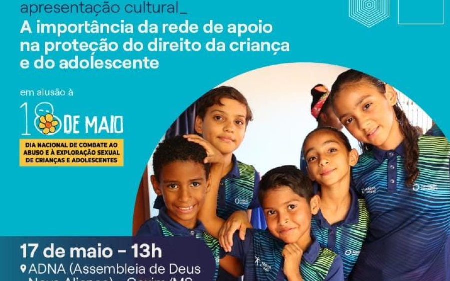 Em alusão ao mês de combate à exploração infantil igreja Adna promove encontro em Coxim