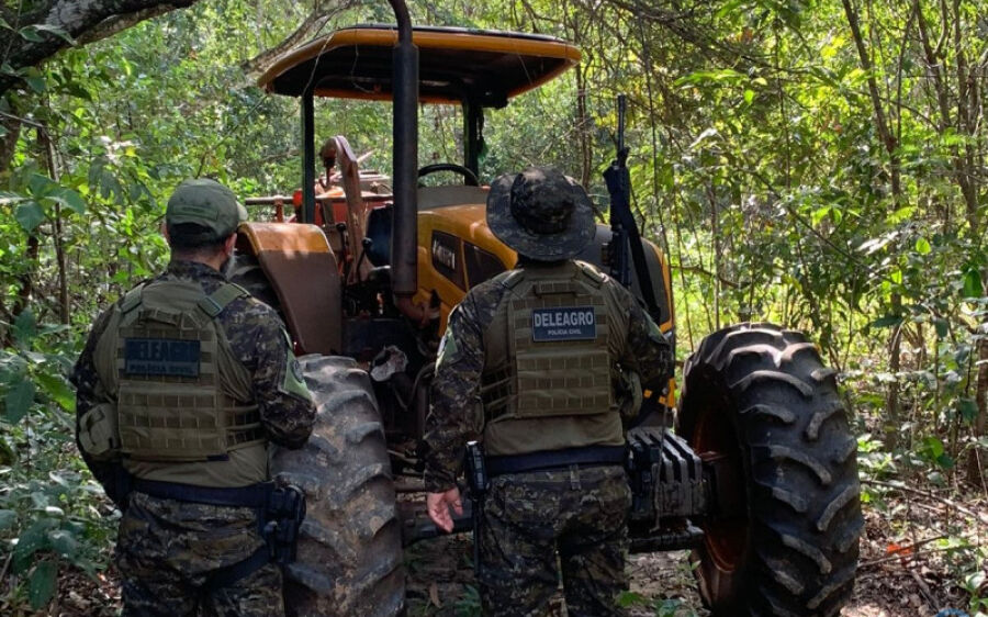 Polícia recupera maquinários agrícolas furtado e prende receptador em flagrante em Coxim