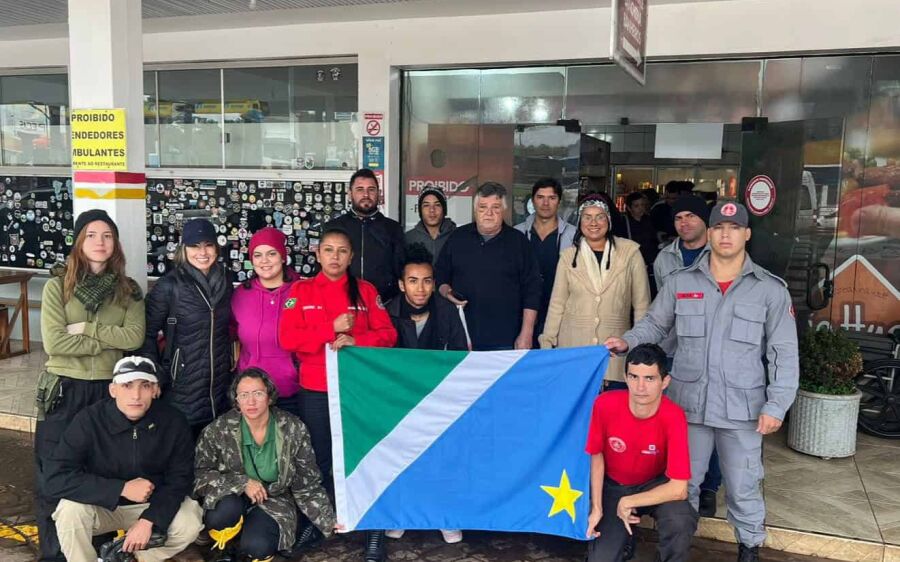 Grupo de voluntários da área da saúde de MS chegam a Rio Grande do Sul para ajuda humanitária