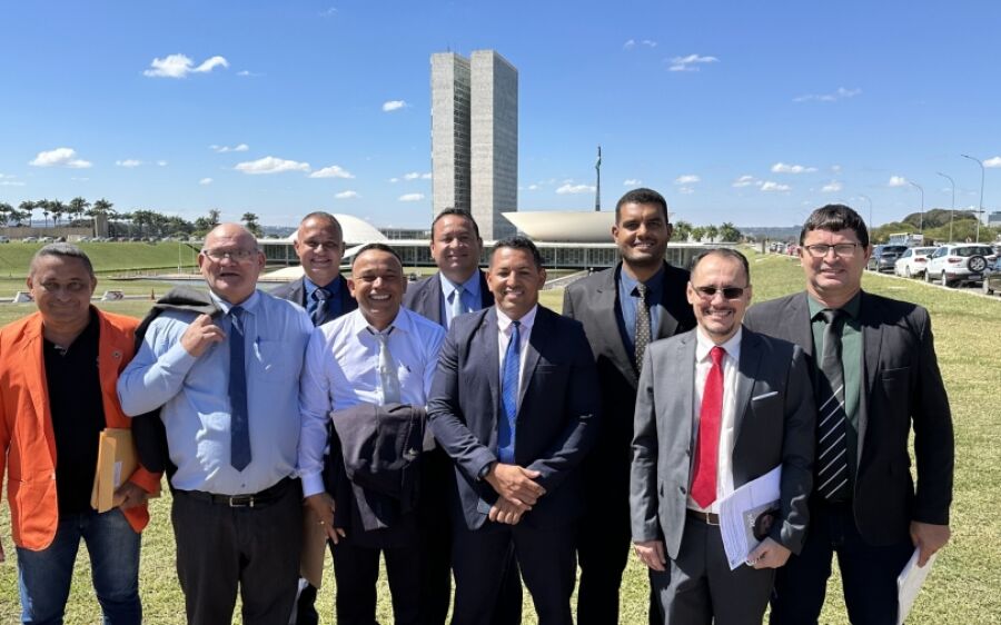 Em Brasília, comitiva de vereadores destrava projetos e viabiliza recursos para Coxim