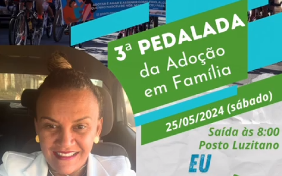 3° pedalada da adoção em família acontece em Coxim