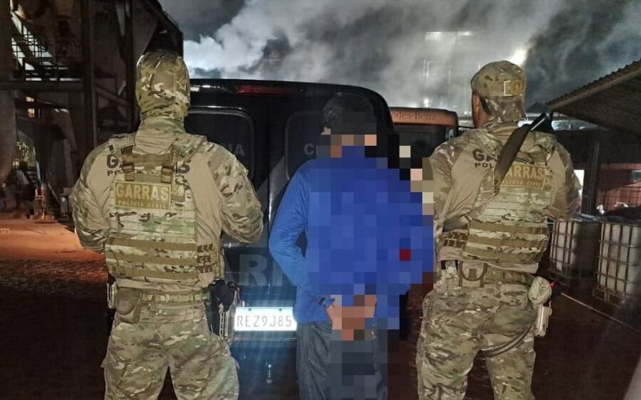 Suspeito de estupro de vulnerável é preso pela Garras em Sonora