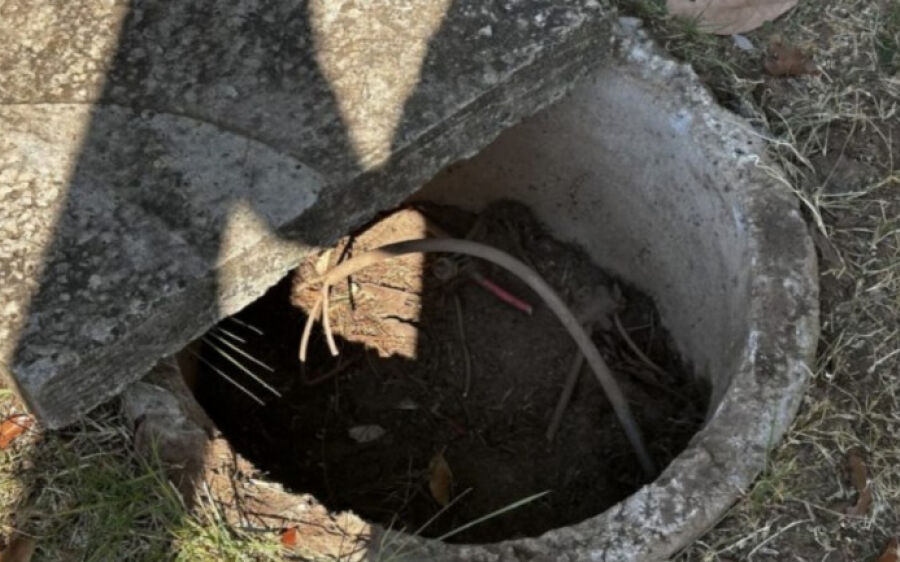 Fios são furtados e praça Noêmia Serrou Camy fica no escuro
