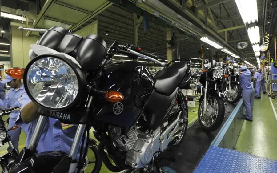 Produção de motos cresce 3,4% e tem melhor resultado em 13 anos