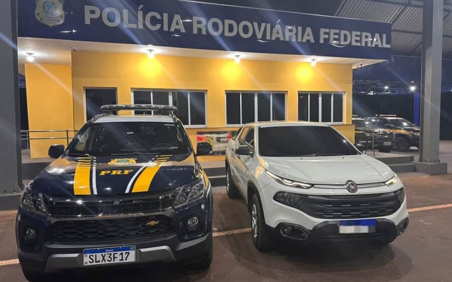 Picape com registro de furto em Recife é recuperada em Paranaíba