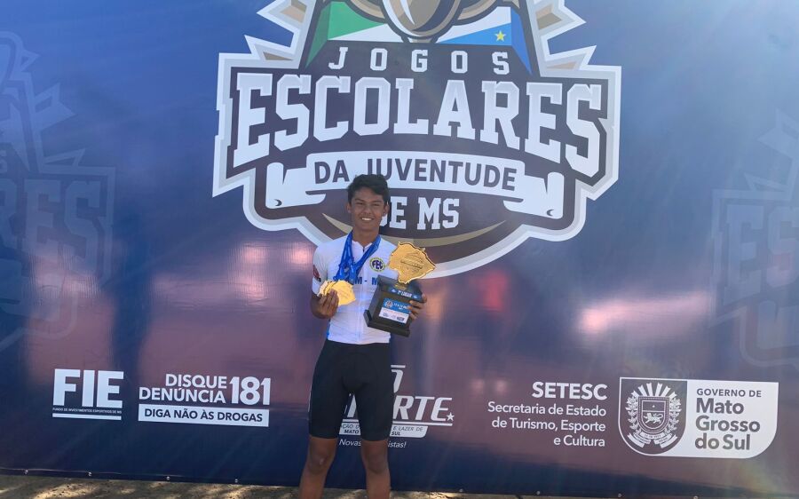 Após vitórias no JOJUMS, ciclista coxinense irá disputar Campeonaato Brasileiro em setembro