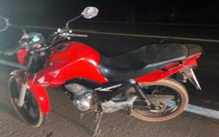Polícia Militar em Coxim prende homem em flagrante por furto e recupera moto 