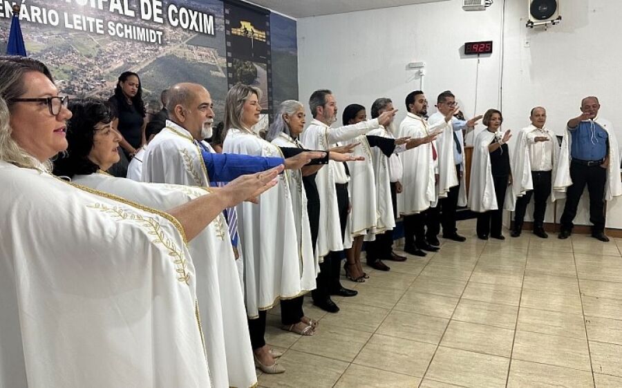 Academia Brasileira de Letras do Brasil, Seccional Coxim (ALB-MS), empossa novos membros.