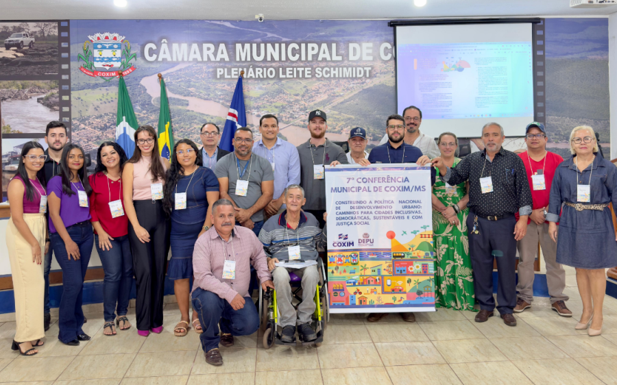 7ª Conferência Municipal em Coxim discutiu o futuro do desenvolvimento urbano