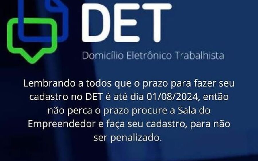 Importância da Atualização Cadastral no DET
