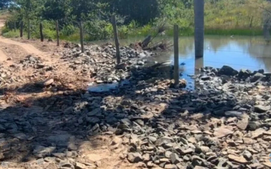 Idoso é autuado em R$ 7 mil por poluição hídrica e danos ambientais em Figueirão