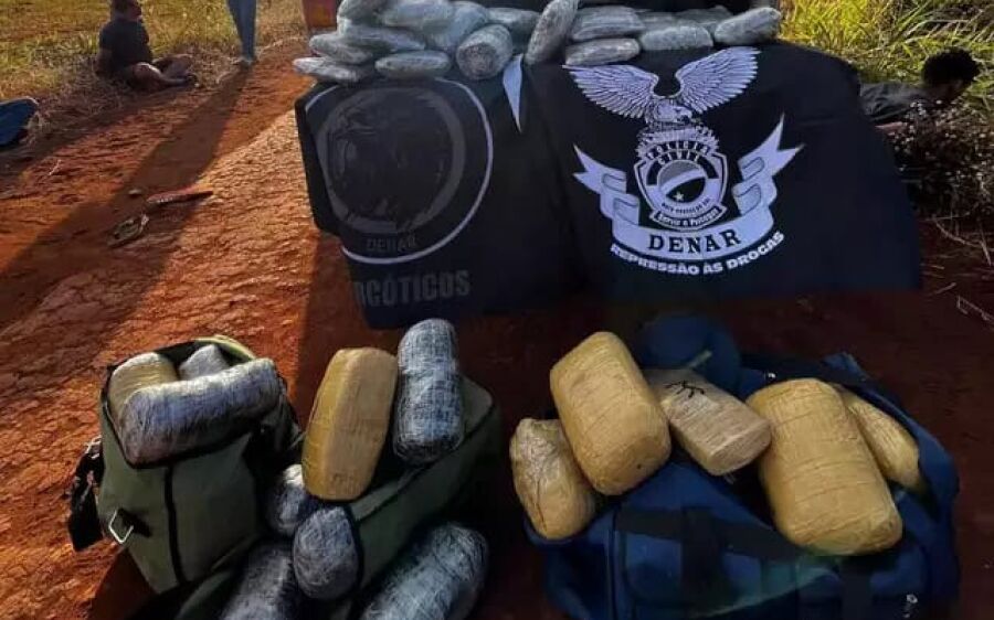 Ofensiva contra o tráfico tem 10 presos e 1,1 tonelada de cocaína apreendida