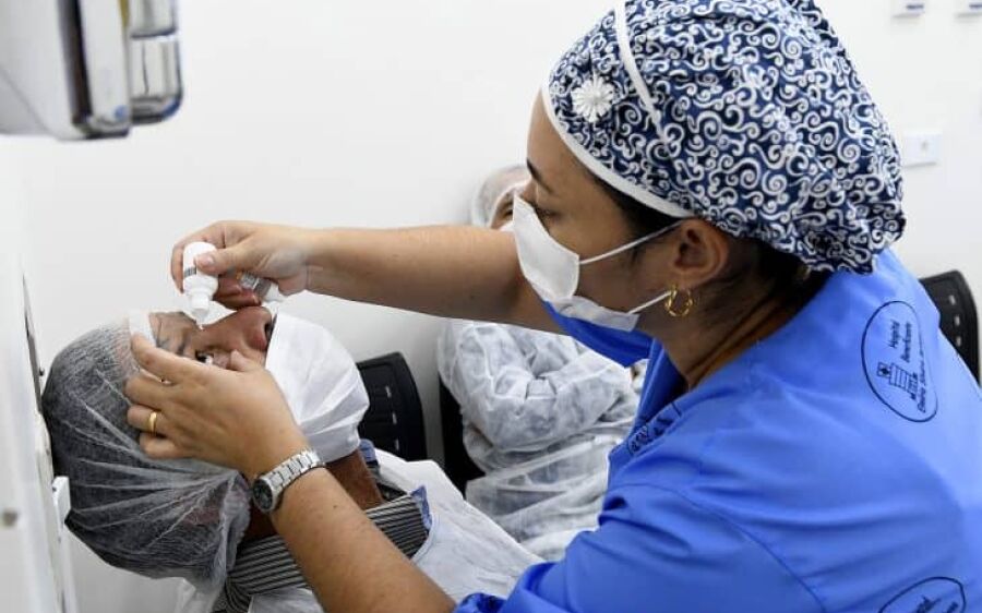 MS Saúde realiza mutirão de triagem e pré-operatório oftalmológicos em Dourados