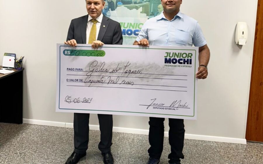 Através do deputado Mochi, empresário recebe emenda para realização do 4º Campeonato de Pesca 