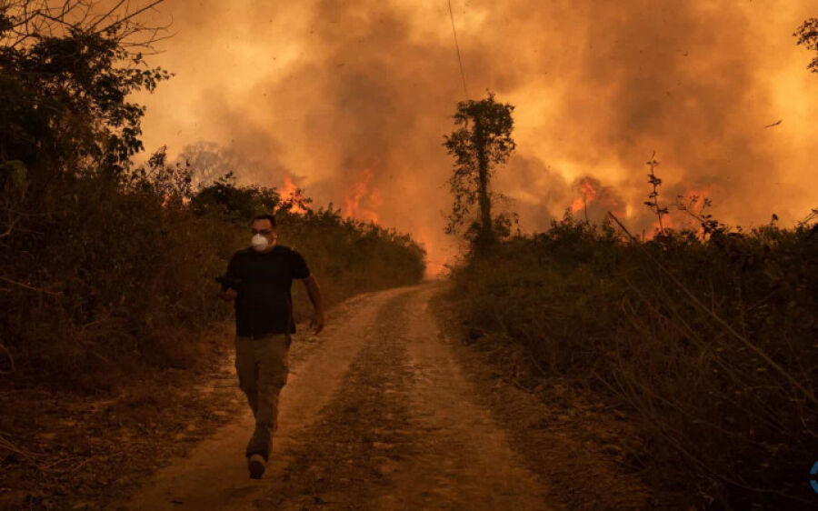 Chuva pode cair no Pantanal na próxima semana e amenizar incêndios