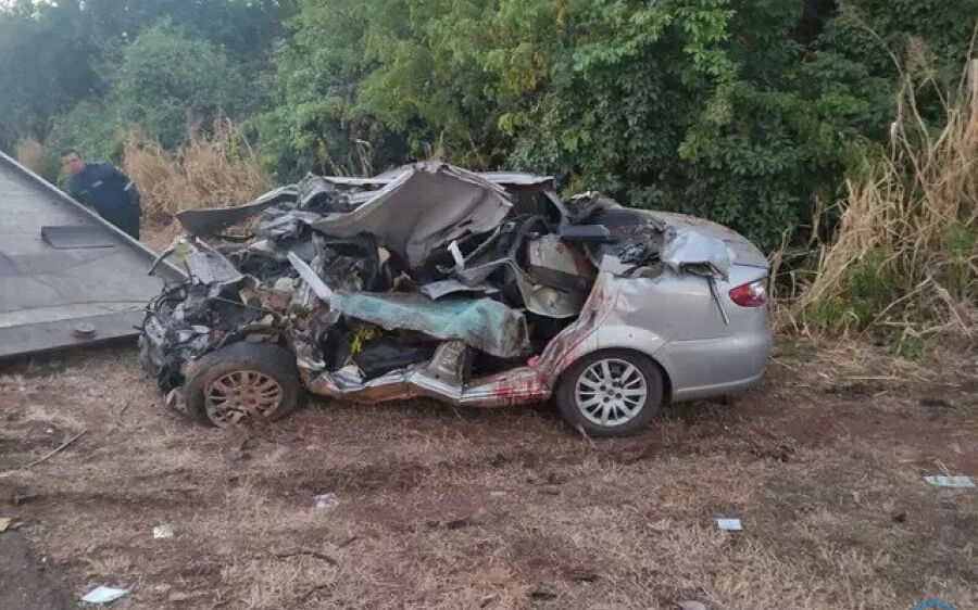 Homens mortos em acidente na MS-040 trabalhavam em fazendas