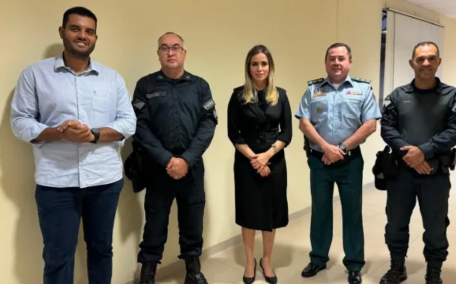 Polícia Militar apresenta para juiza projetos sociais de Coxim