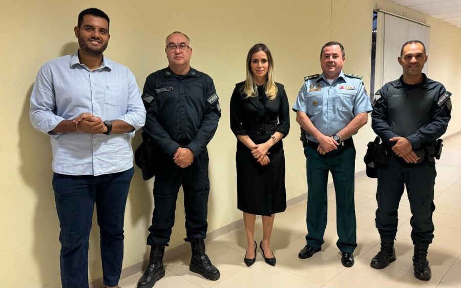 Polícia Militar apresenta para Juiza projetos sociais de Coxim