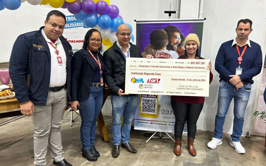 Projeto Troco Solidário arrecada mais de R$200 mil para instituição em Campo Grande