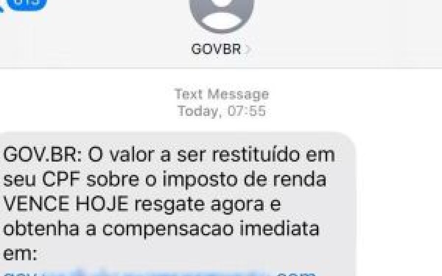 Golpistas enviam mensagens falsas sobre restituição do Imposto de Renda; veja como se proteger