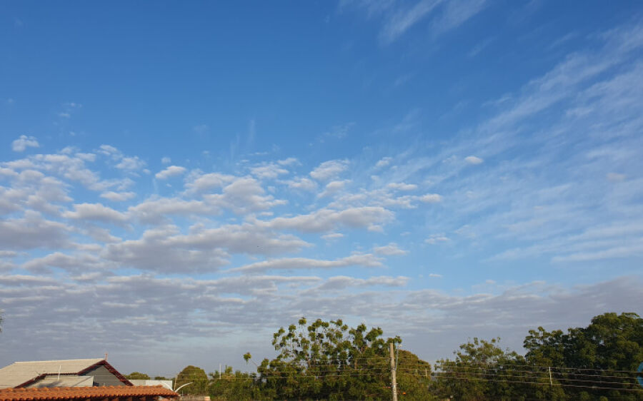 Temperatura sobe e máxima em Coxim chega aos 33ºC nesta quarta-feira
