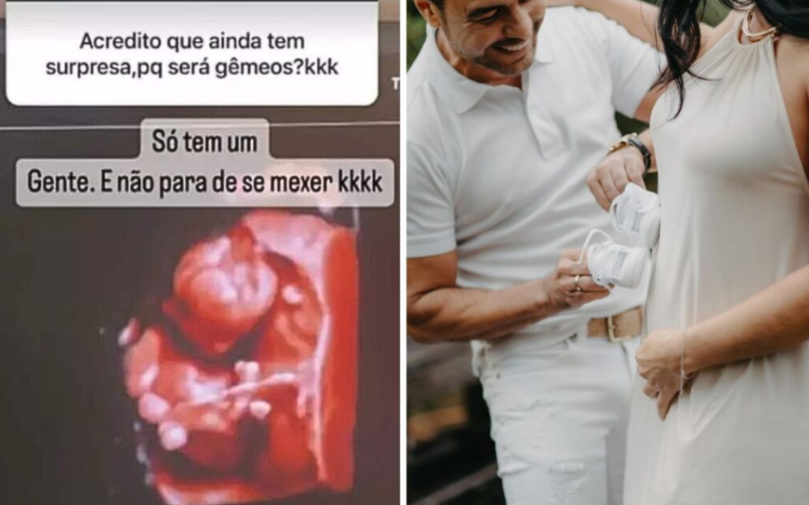Graciele e Zezé revelam nomes escolhidos para o bebê