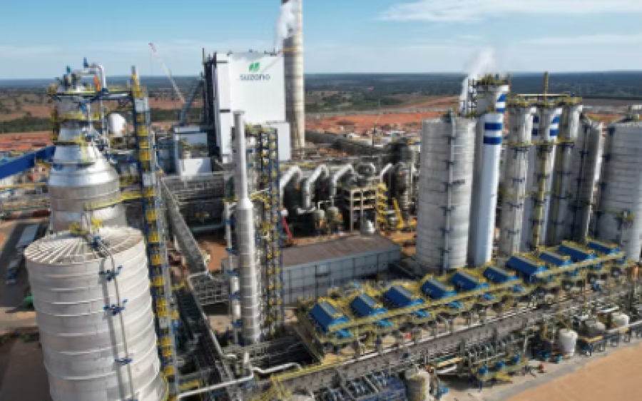 Fábrica com maior linha  única de produção de celulose do mundo inicia operação em MS, investimento 