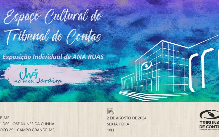 Ana Ruas irá expor no Espaço Cultural do TCE-MS