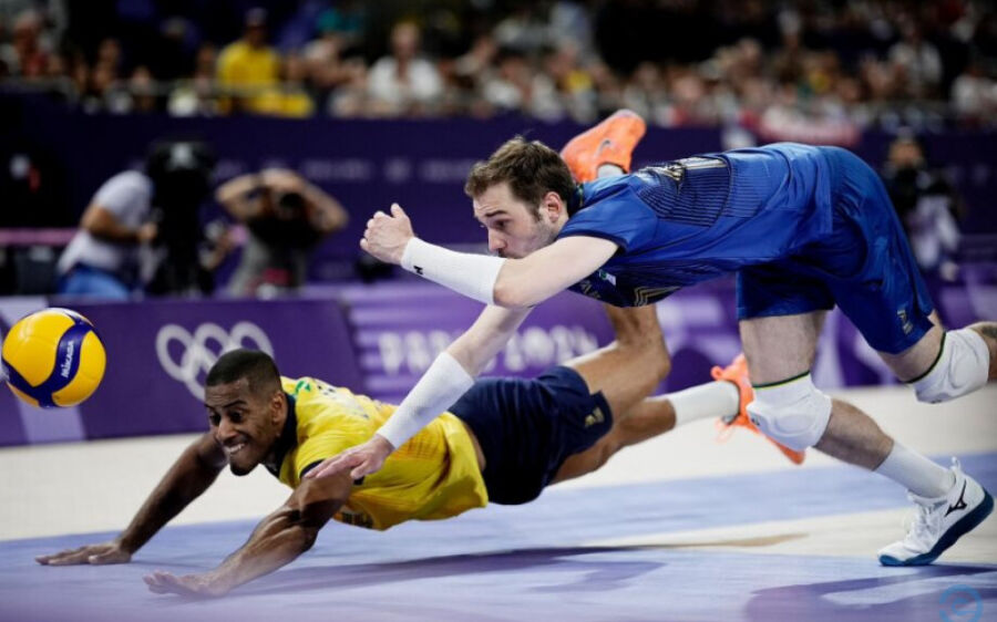 Paris 2024: Brasil perde de virada para a Polônia no vôlei masculino