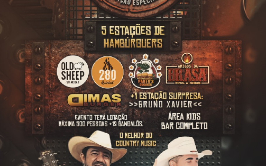 Você gosta de hambúrguer? Enfim um evento para os que somos viciados nessa delícia acontece em Coxim